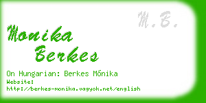 monika berkes business card